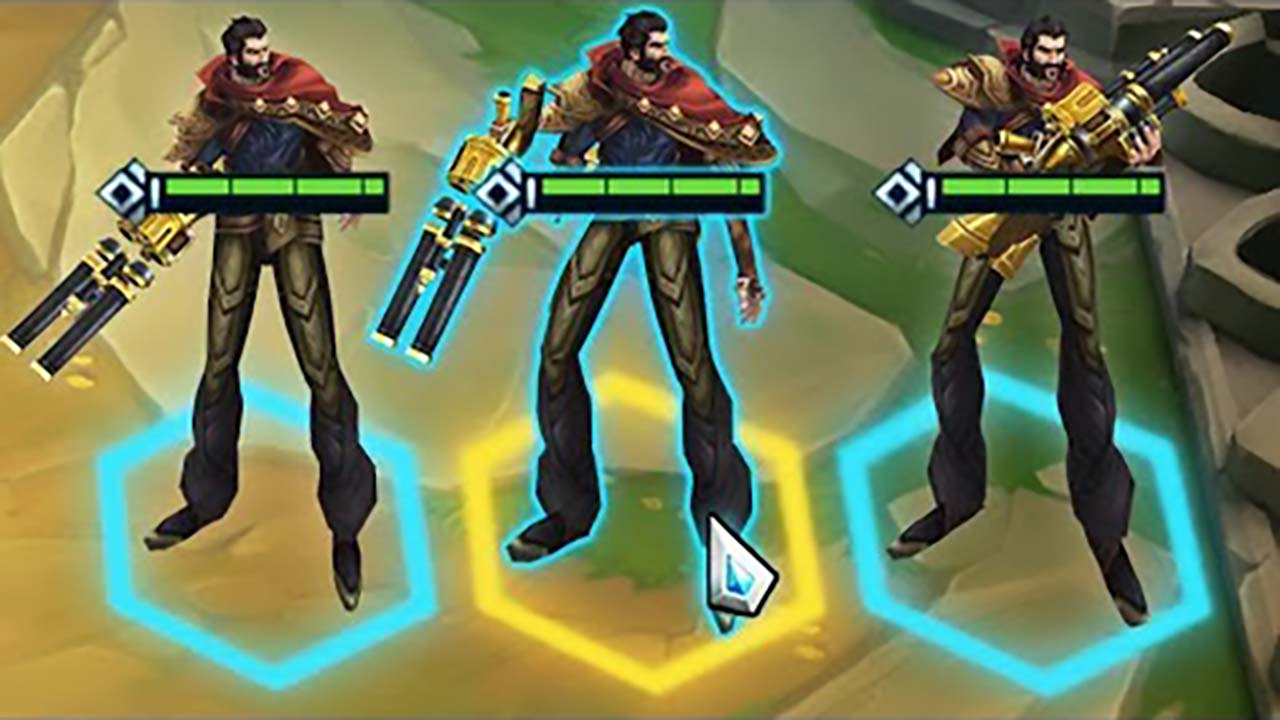 LOL:云顶之弈精彩集锦,三米高的男枪见过么?